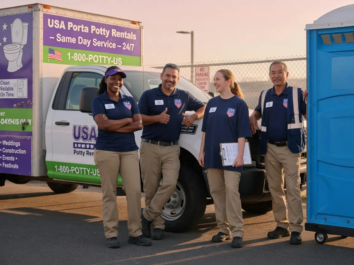 Porta Potty Rental company in Downing, WI
